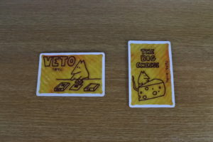 アナログゲーム　ビックチーズ　特別な仕事カード